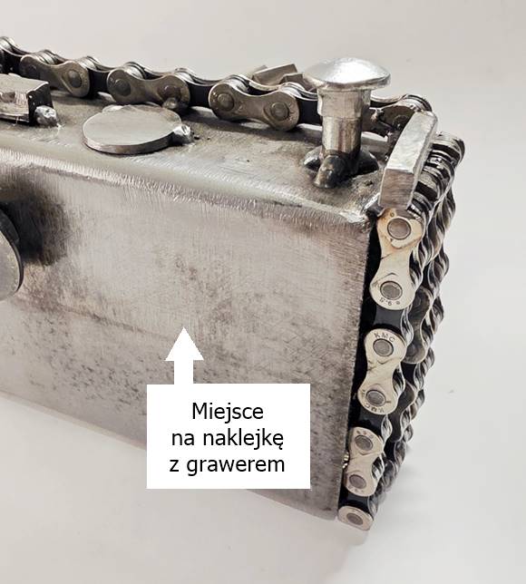 Miejsce wygrawerowania dedykacji